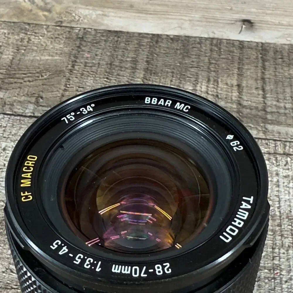 Tamron 28-70mm Lens 3.5 - 4.5 BBAR MC CF Macro